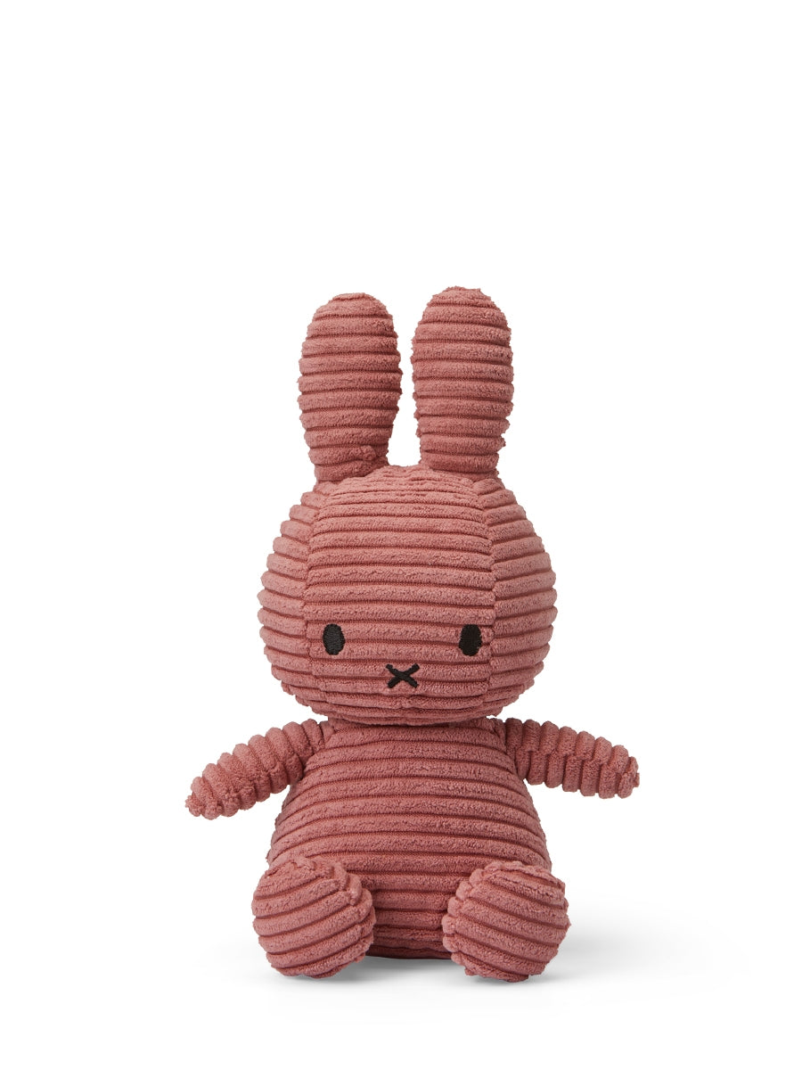 Miffy ECO Corduroy 9" Plush - Dusty Rose Miffy ECO Corduroy 9" Plush - Dusty Rose