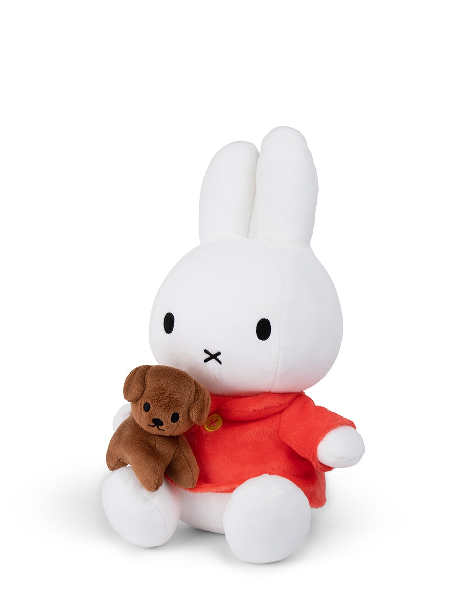 Miffy with Snuffy - 33 cm - 13 | White / Orange