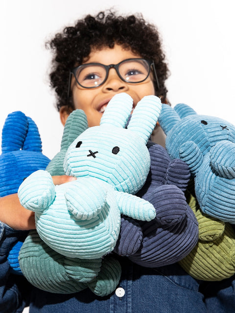 Miffy ECO Corduroy - 23 cm - 9 | Turquoise