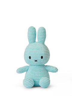Miffy ECO Corduroy - 23 cm - 9" | Turquoise