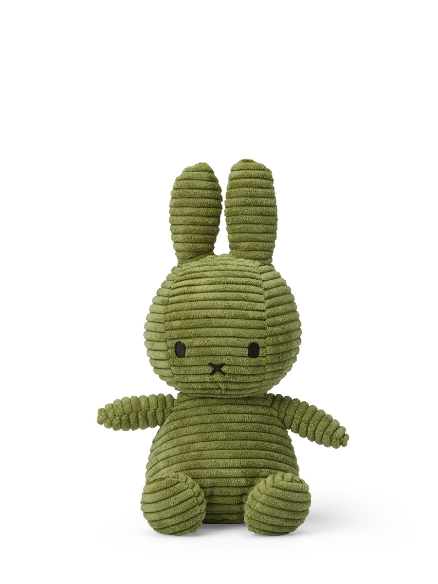 Miffy ECO Corduroy - 23 cm - 9" | Olive Green