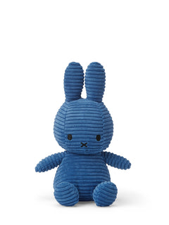 Miffy ECO Corduroy - 23 cm - 9" | Kobalt Blue