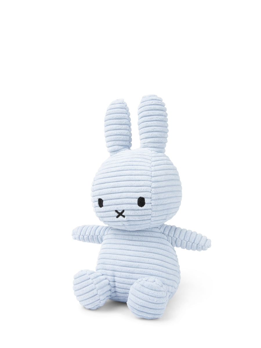 Miffy ECO Corduroy - 23 cm - 9" | Ice Blue