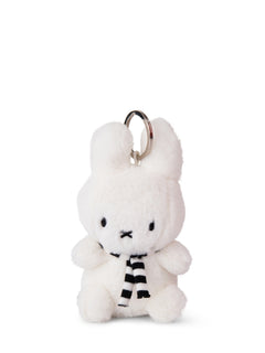Miffy with Scarf Keychain - 10 cm - 4 | White
