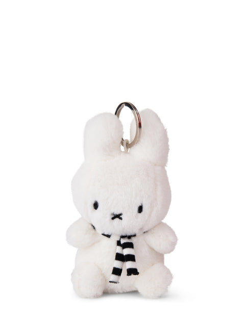Miffy with Scarf Keychain - 10 cm - 4 | White