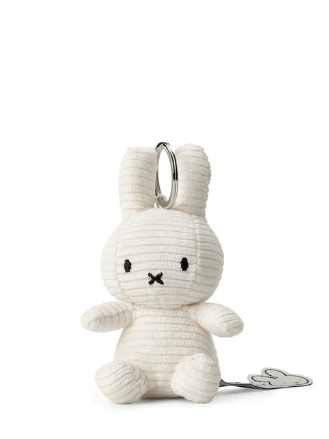Miffy Keychain ECO Corduroy Beige - 10 cm - 4” | Offwhite