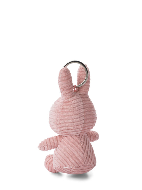 Miffy Keychain ECO Corduroy Beige - 10 cm - 4” | Pink
