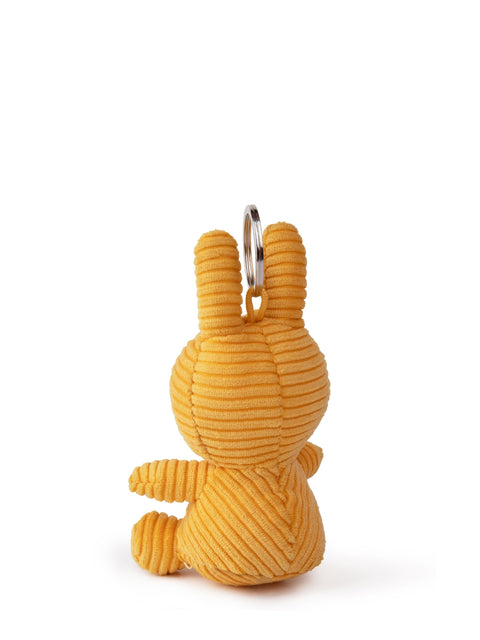 Miffy Keychain ECO Corduroy Beige - 10 cm - 4” | Yellow