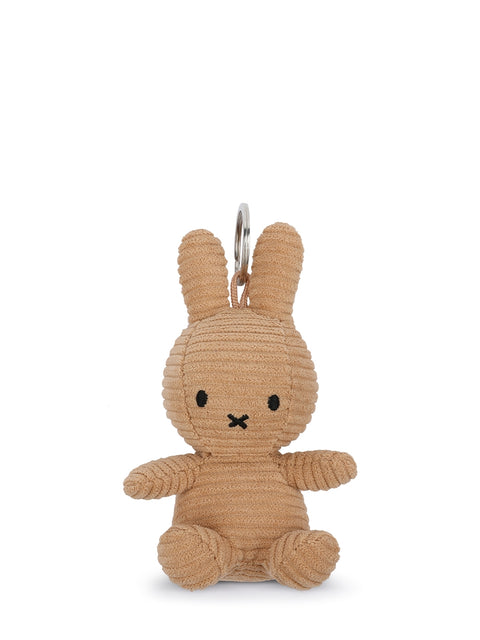 Miffy Keychain ECO Corduroy - 10 cm - 4” | Beige