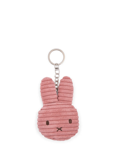 Miffy Flat Keychain ECO Corduroy - 10 cm - 4 | Dusty Rose