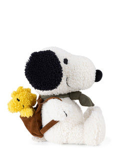 Snoopy with Woodstock in Backpack - 20 cm - 8 | Cream
