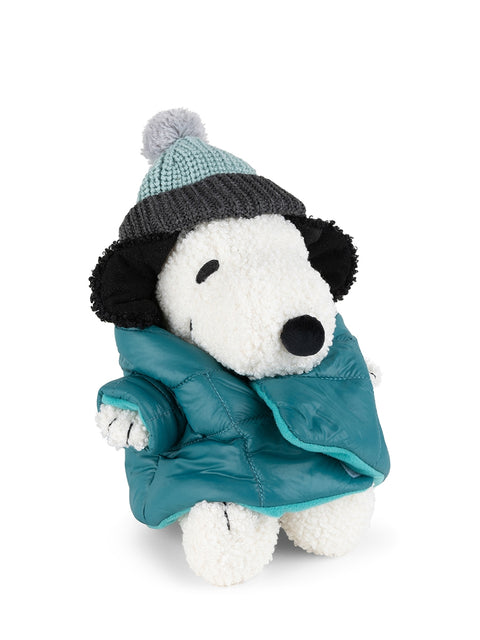 Snoopy with Puffer Jacket 20 cm - 8'' | Cream