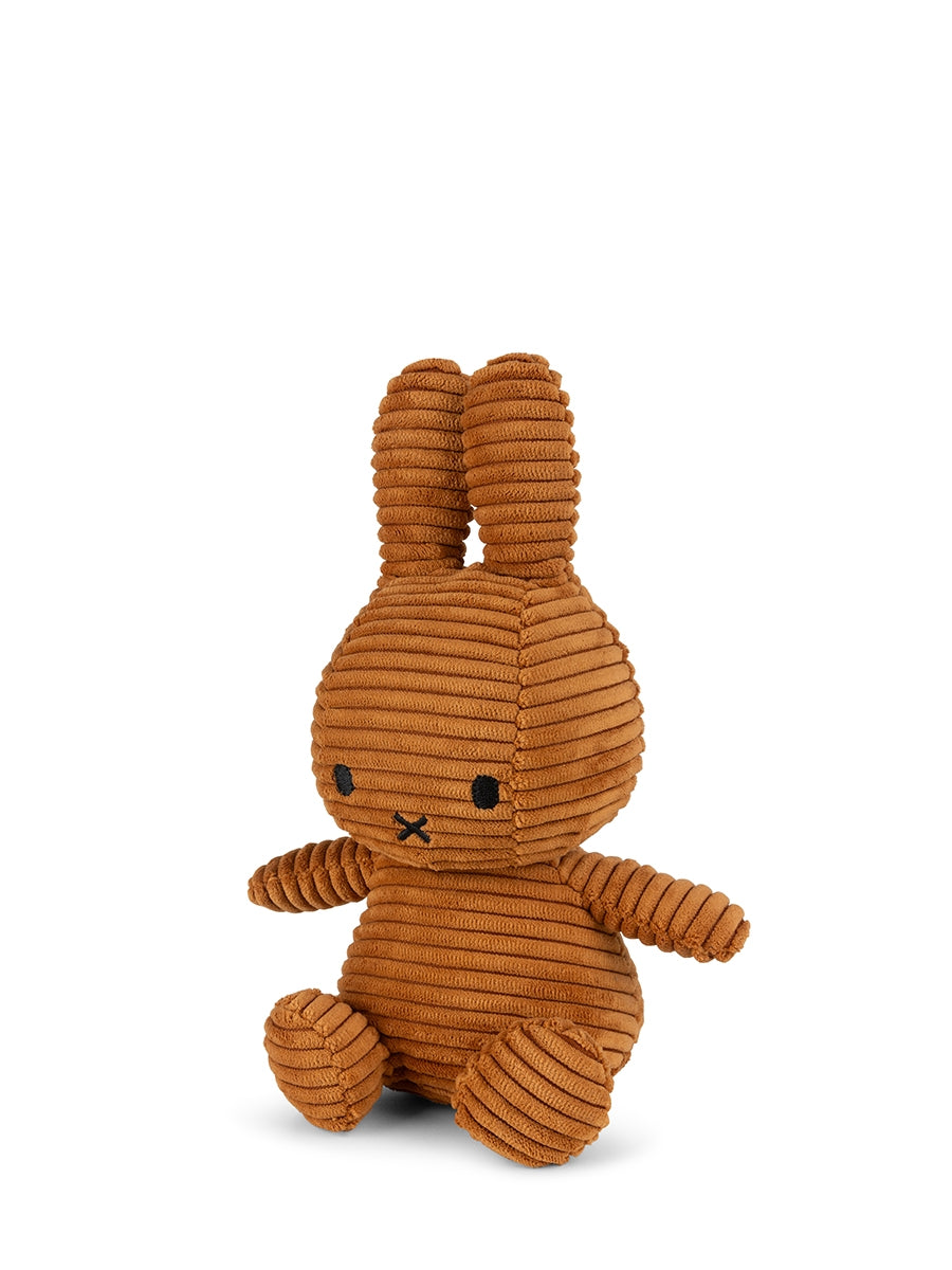 Miffy ECO Corduroy - 23 cm - 9" | Cinnamon