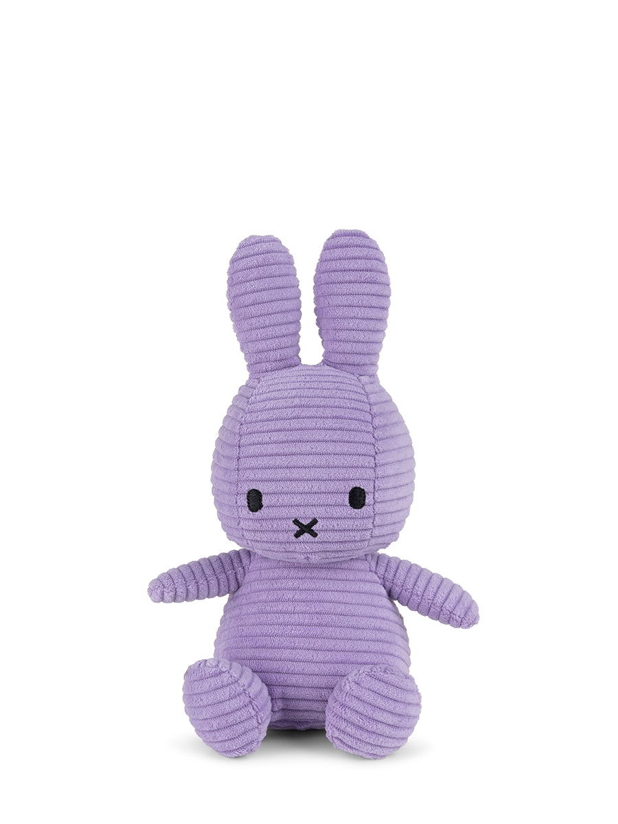 Miffy ECO Corduroy - 23 cm - 9" | Lilac