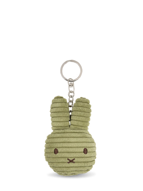 Miffy Flat Keychain ECO Corduroy - 10 cm - 4 | Olive Green