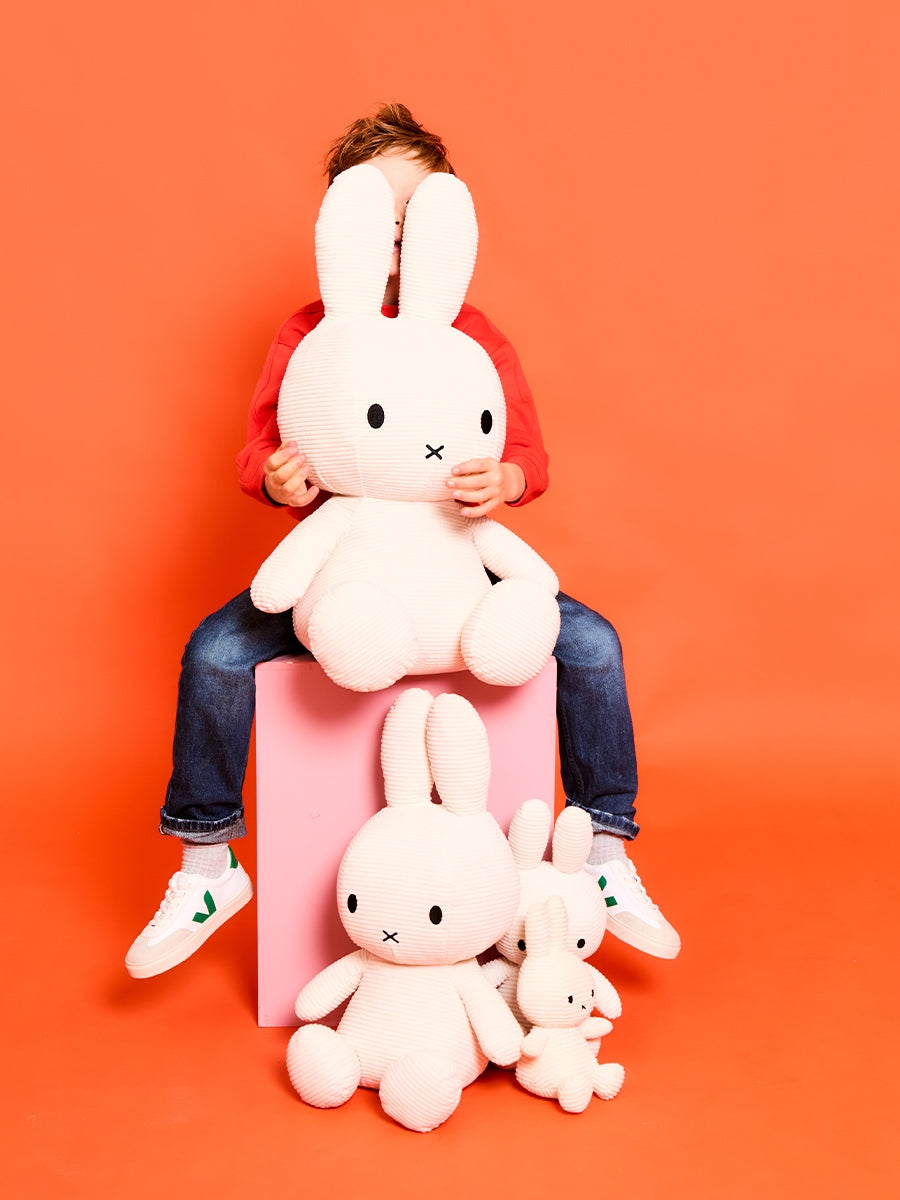 Miffy ECO Corduroy - 33 cm - 13 | Offwhite