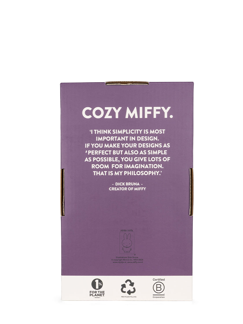 Cozy Miffy in giftbox - 23 cm - 9 | Soft Pink