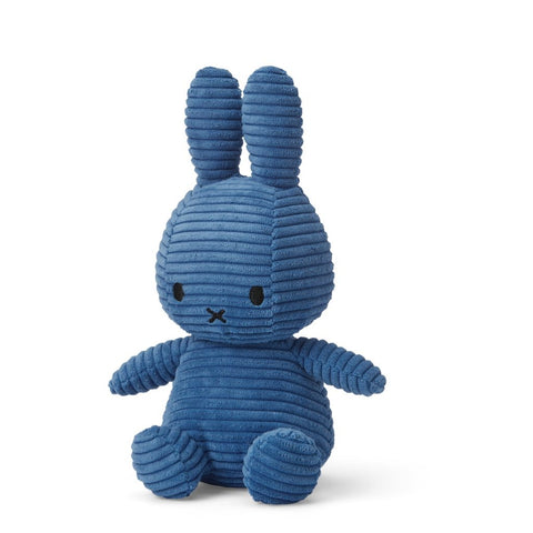 Miffy ECO Corduroy - 23 cm - 9" | Kobalt Blue