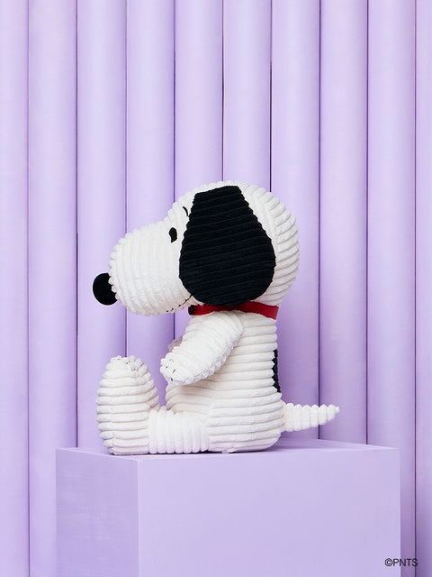 Snoopy Corduroy Cream - 40 cm - 16 | Cream