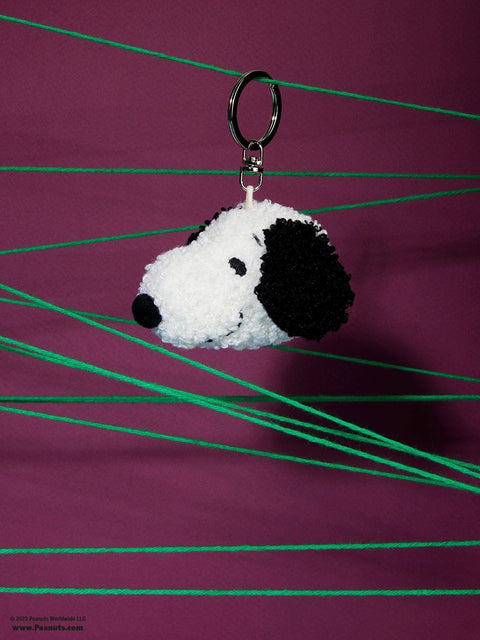 Snoopy ECO Tiny Teddy Cream keychain - 4,5 cm - 2 | Cream