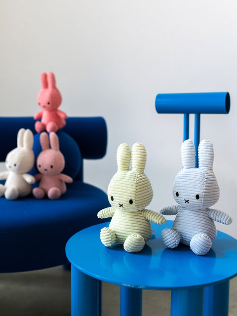 Miffy ECO Corduroy - 23 cm - 9 | Ice Blue