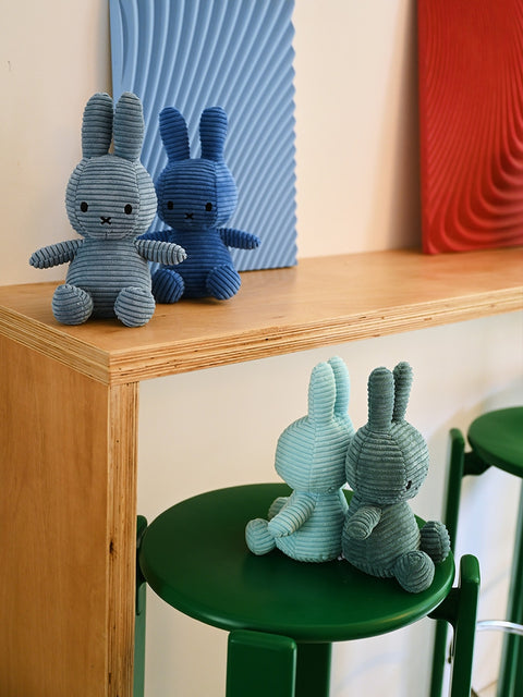 Miffy ECO Corduroy - 23 cm - 9 | Aviator Blue