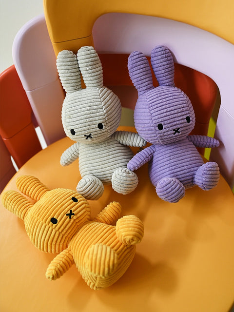 Miffy ECO Corduroy - 23 cm - 9 | Yellow