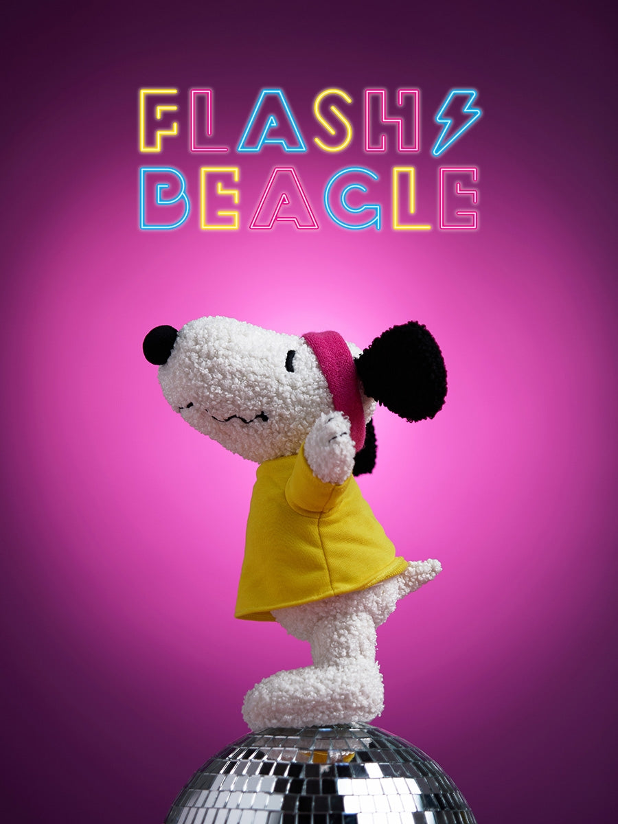 Snoopy Flashbeagle - 24 cm - 9,5 | Offwhite – Bon Ton Toys US