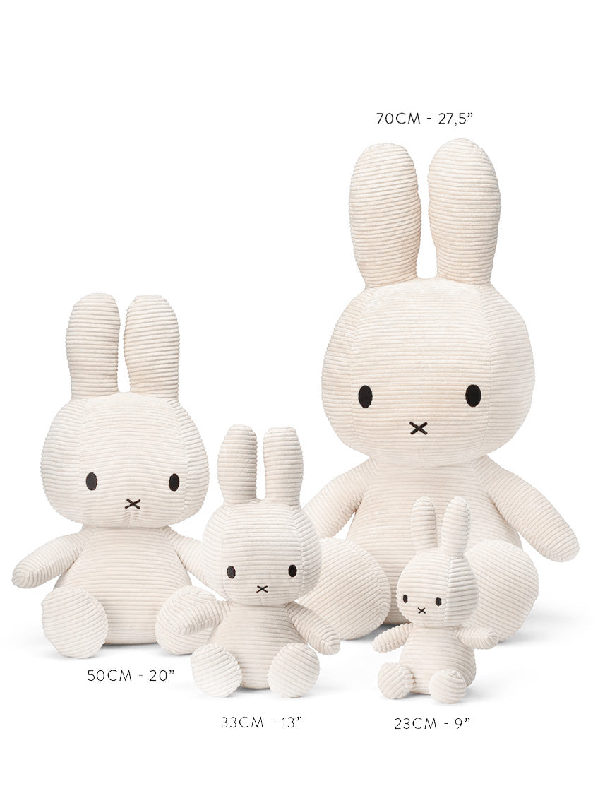 Miffy ECO Corduroy - 70 cm -27,5 | Offwhite