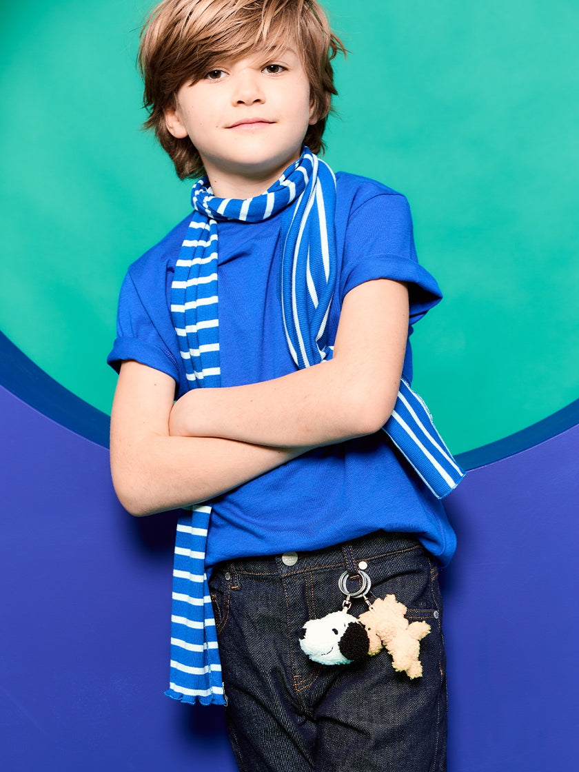 Snoopy ECO Tiny Teddy Cream keychain - 4,5 cm - 2 | Cream